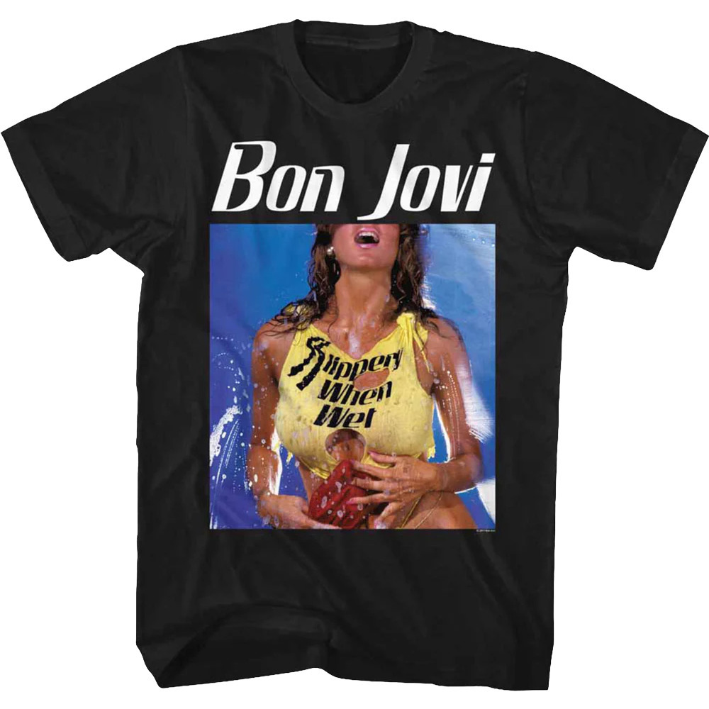 Slippery When Wet Bon Jovi Shirt